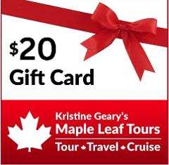 Maple Leaf Tours $20 Gift Card