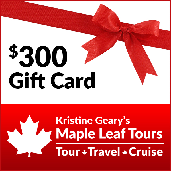 Maple Leaf Tours $300 Gift Card