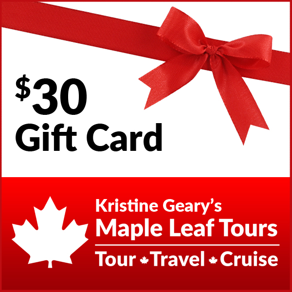 Maple Leaf Tours $30 Gift Card