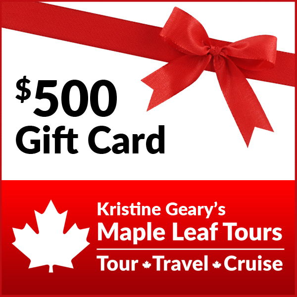 Maple Leaf Tours $500 Gift Card