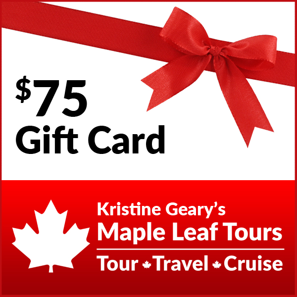 Maple Leaf Tours $75 Gift Card