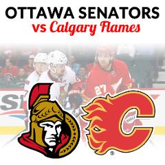 Ottawa Senators vs Calgary Flames