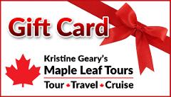 Maple Leaf Tours $498.00 Gift Card