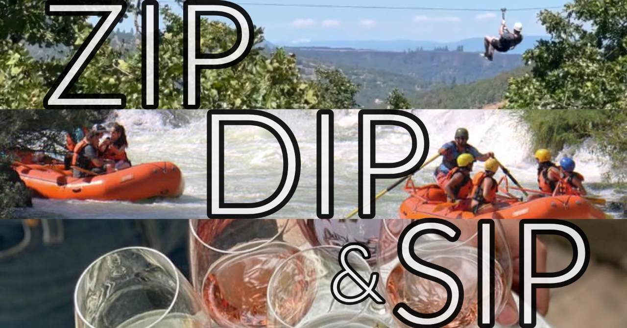 Zip, Dip, & Sip Tour
