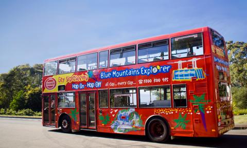 蓝山观光巴士随上随下全天通票 Blue Mountains Explorer Bus
