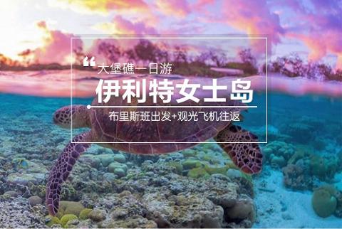伊利特女士岛大堡礁一日游 Great Barrier Reef Lady Elliot Island Day Tour