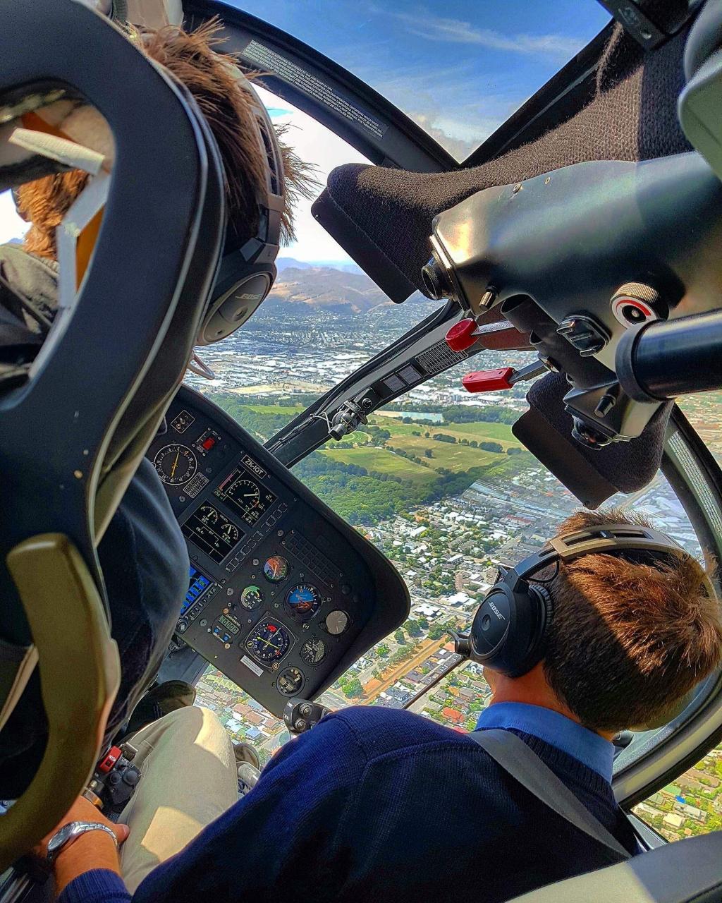 Canterbury Anniversary scenic flight