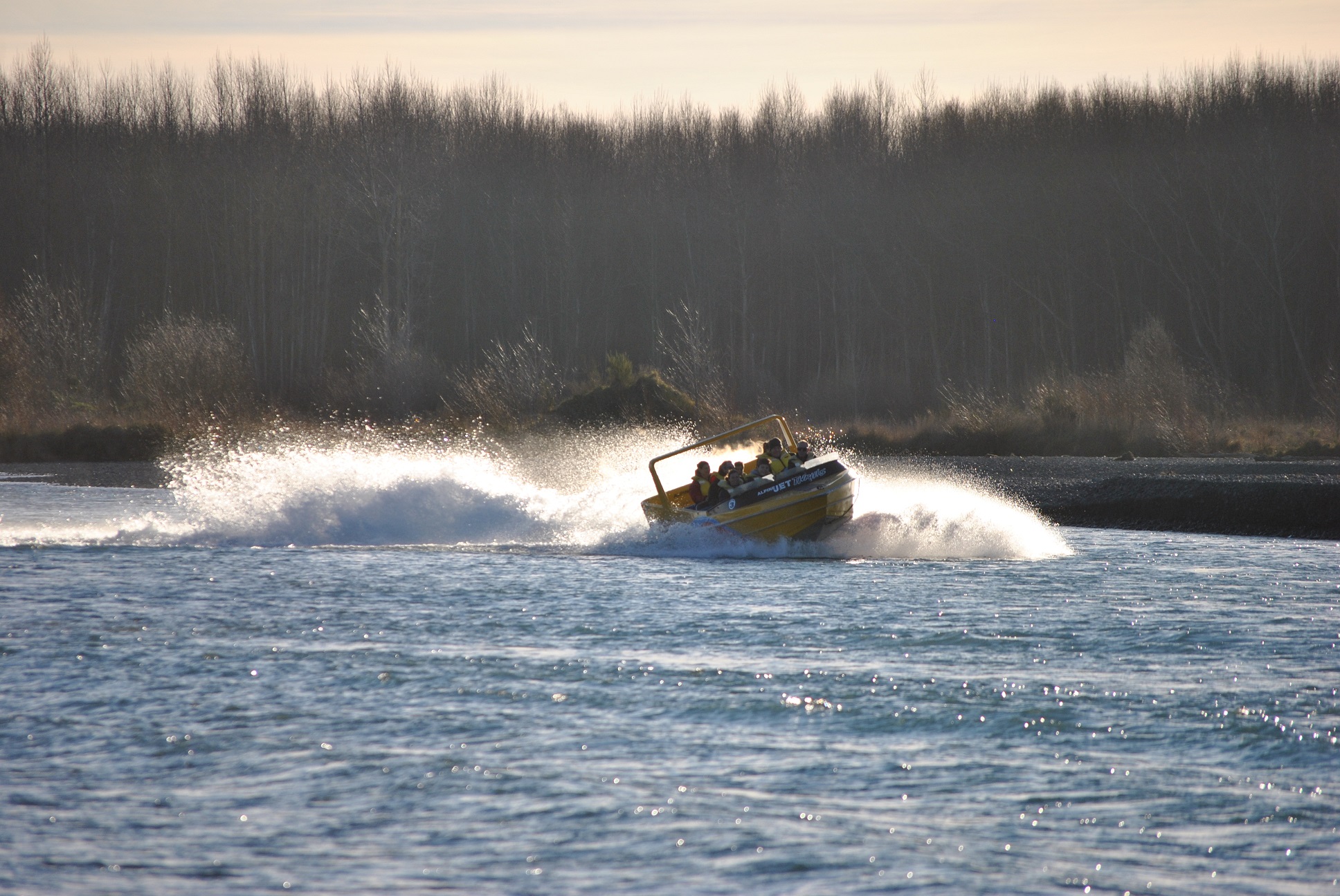 Waimakariri River Jet Boat Ride**With Helicopter Flight Transfer**