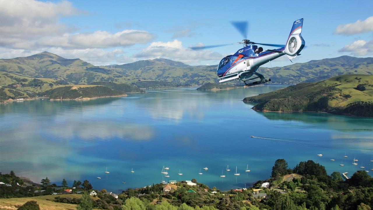 Akaroa Helicopter tour 