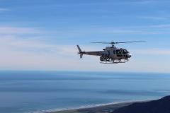 Paparoa Track Heli Bike transfers with Coastwide Helicopters 