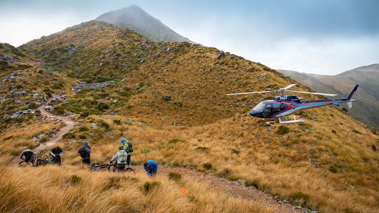 Paparoa Track Heli Bike 