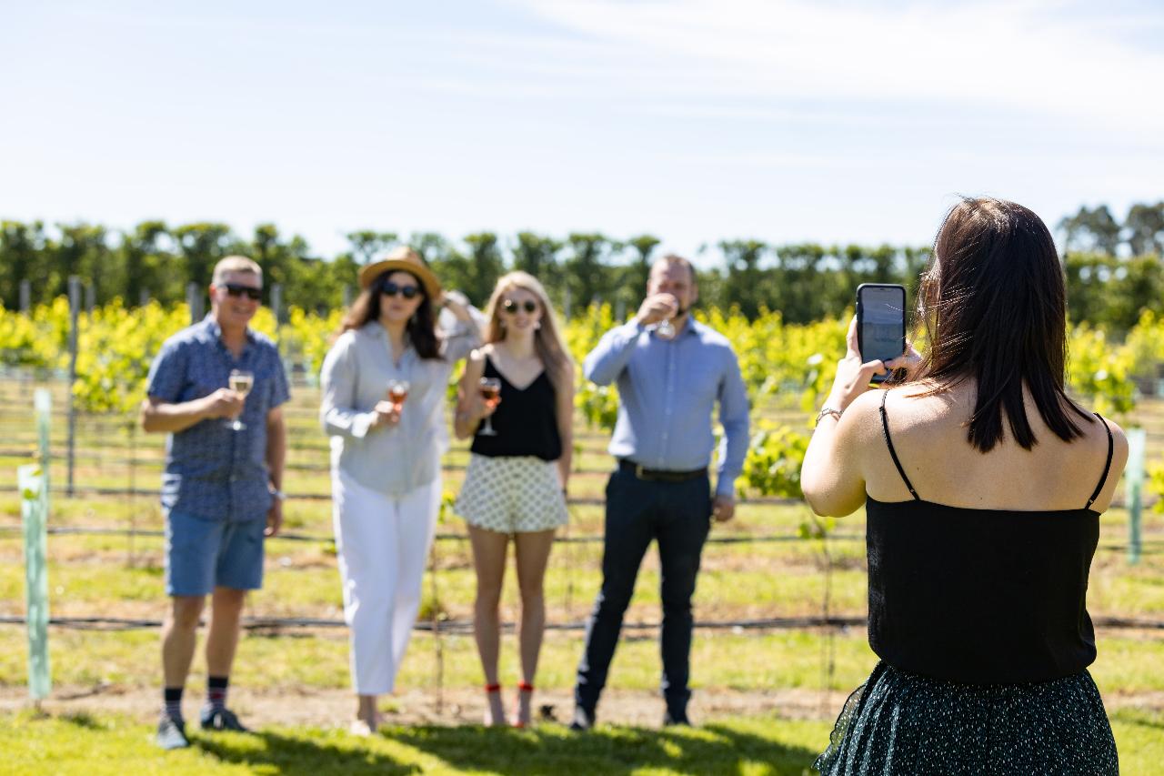 Melton Estate - Private vineyard tour, tasting and winery  heli lunch