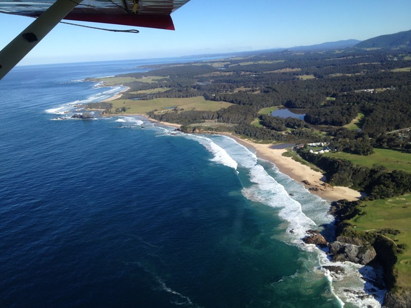 SOUTH COAST SEAPLANES: Mystery Bay and Central Tilba