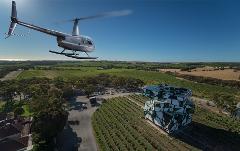 Helicopter Tour, Wine Making and Degustation with Wine Pairing for two from ADL airport - Gift Voucher