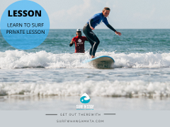 Lesson - NZ Private surf lesson