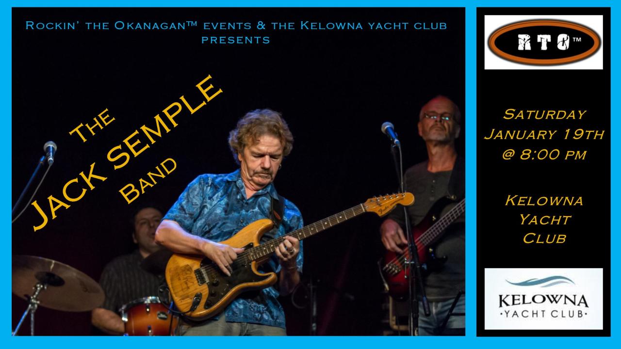 SOLD OUT  The Jack Semple Band in Concert