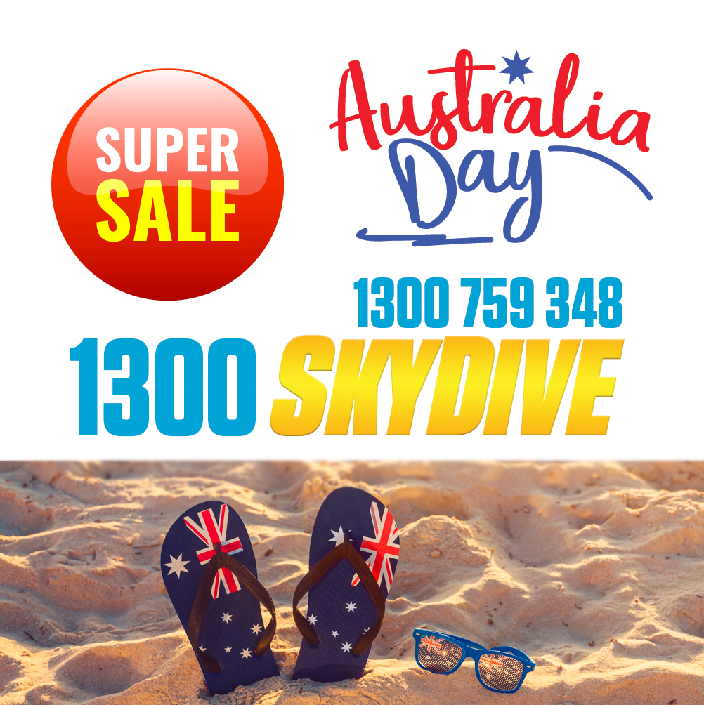 Tandem Skydive Special - Australia Day Weekend
