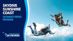 Sunshine Coast Beach Skydive up to 14,000 feet Ultimate Video Package
