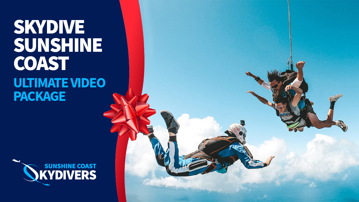 Gift Voucher Tandem with Beach Landing + Ultimate Video Package