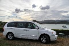 6 Seat private kia 3-6pax Airlie beach FROM or TO Mackay