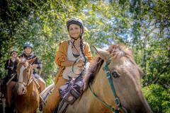 HALf DAY HORSEBACK RIDE TO  XUNANTUNICH MAYA RUIN