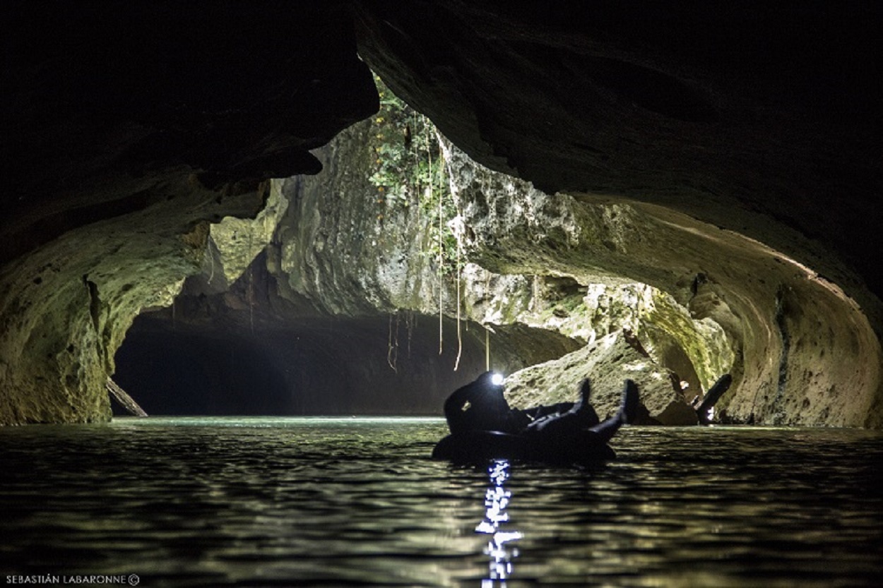 CAVE TUBING at Nohoch Che'en Caves Branch Archaeological Reserve Day Tour