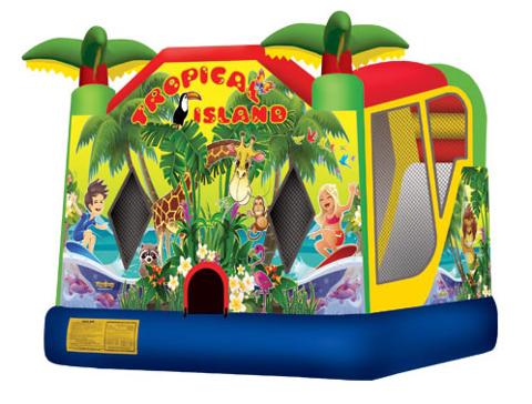 Tropical Jumping Castle