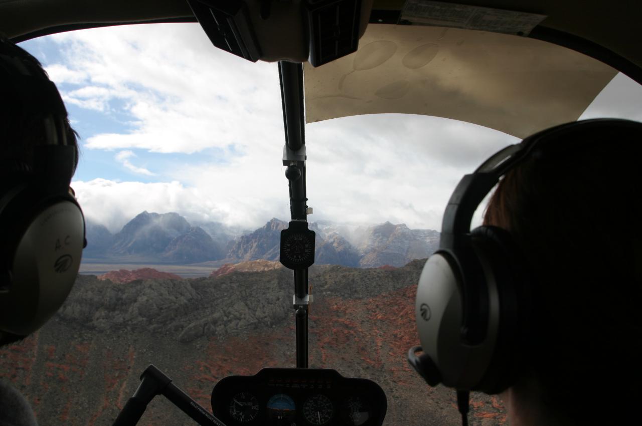 Red Rock Canyon Helicopter Tour with tickets to the Nathan Burton Comedy Magic Show