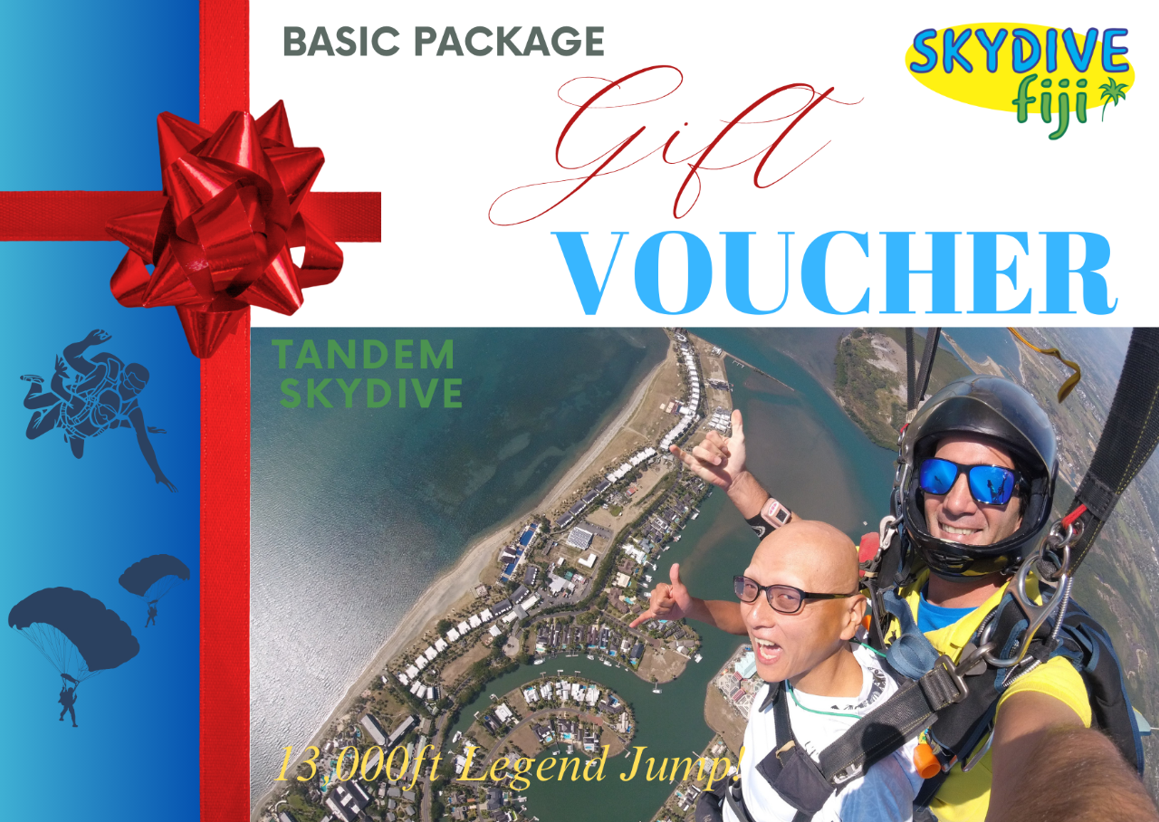 Skydive Fiji Gift Voucher Legend