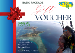 SKYDIVEFJ RAD GIFT VOUCHER with Videos & Photos