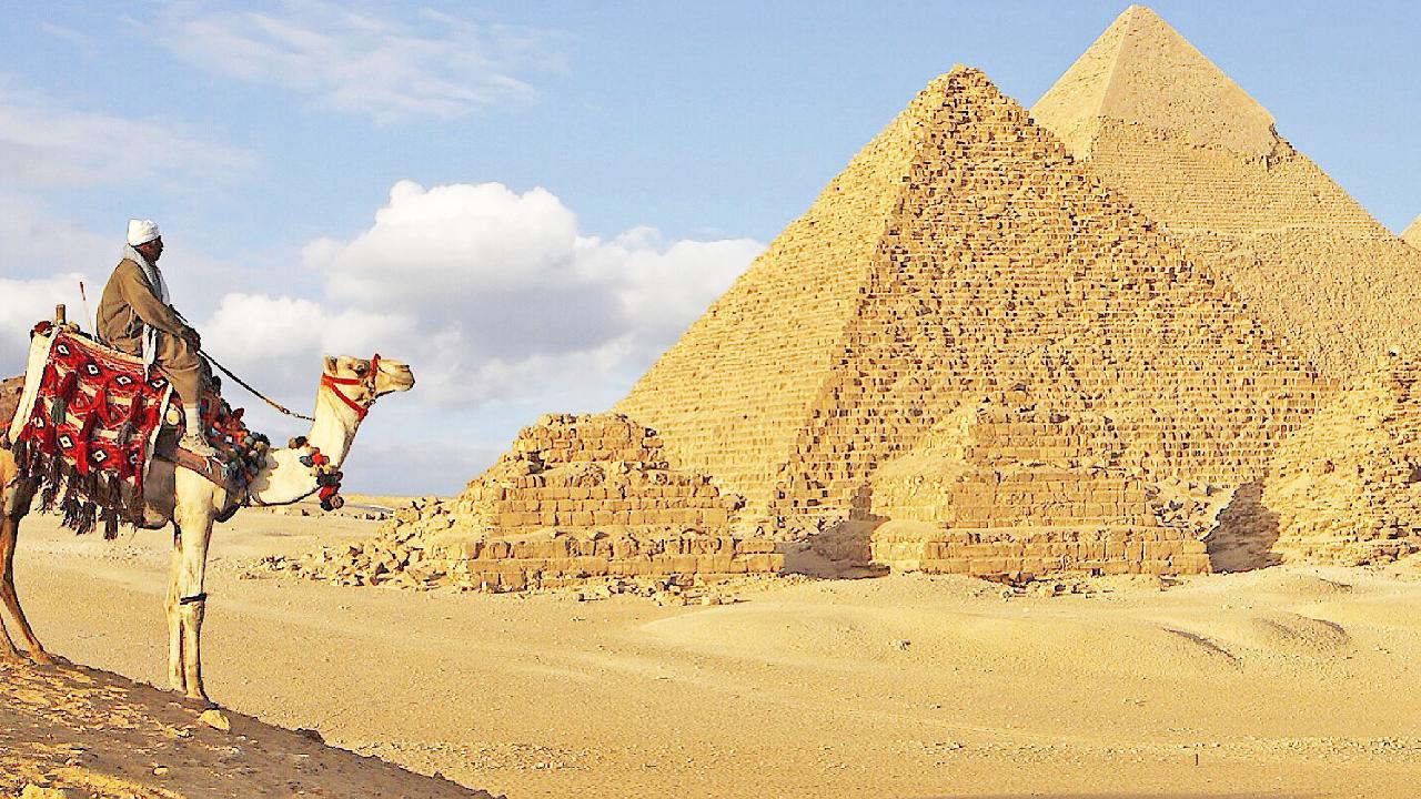 Grand Egyptian Museum & Pyramids from Port Said with Vito