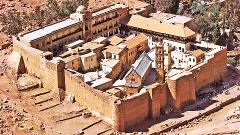 St Catherine Monastery from Taba Heights