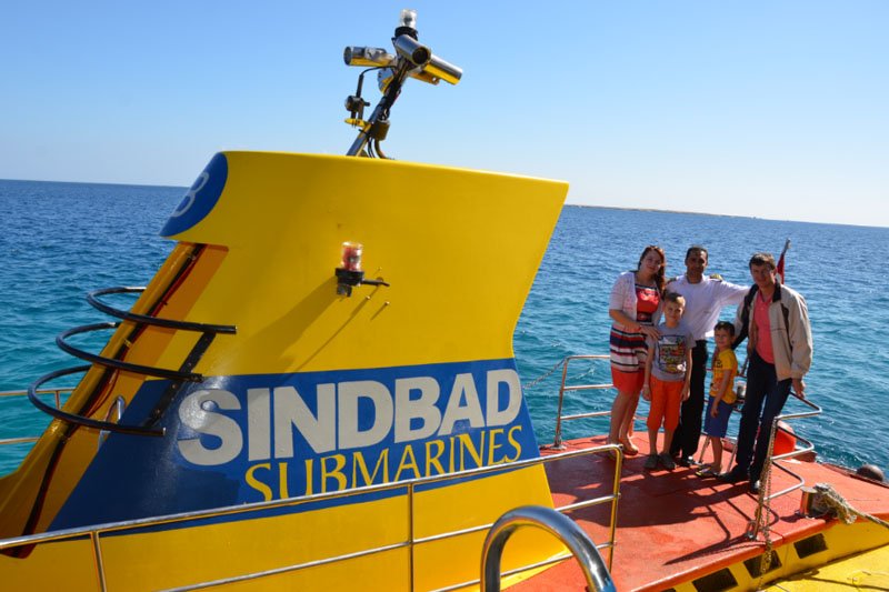 Sindbad Submarine from Safaga Port