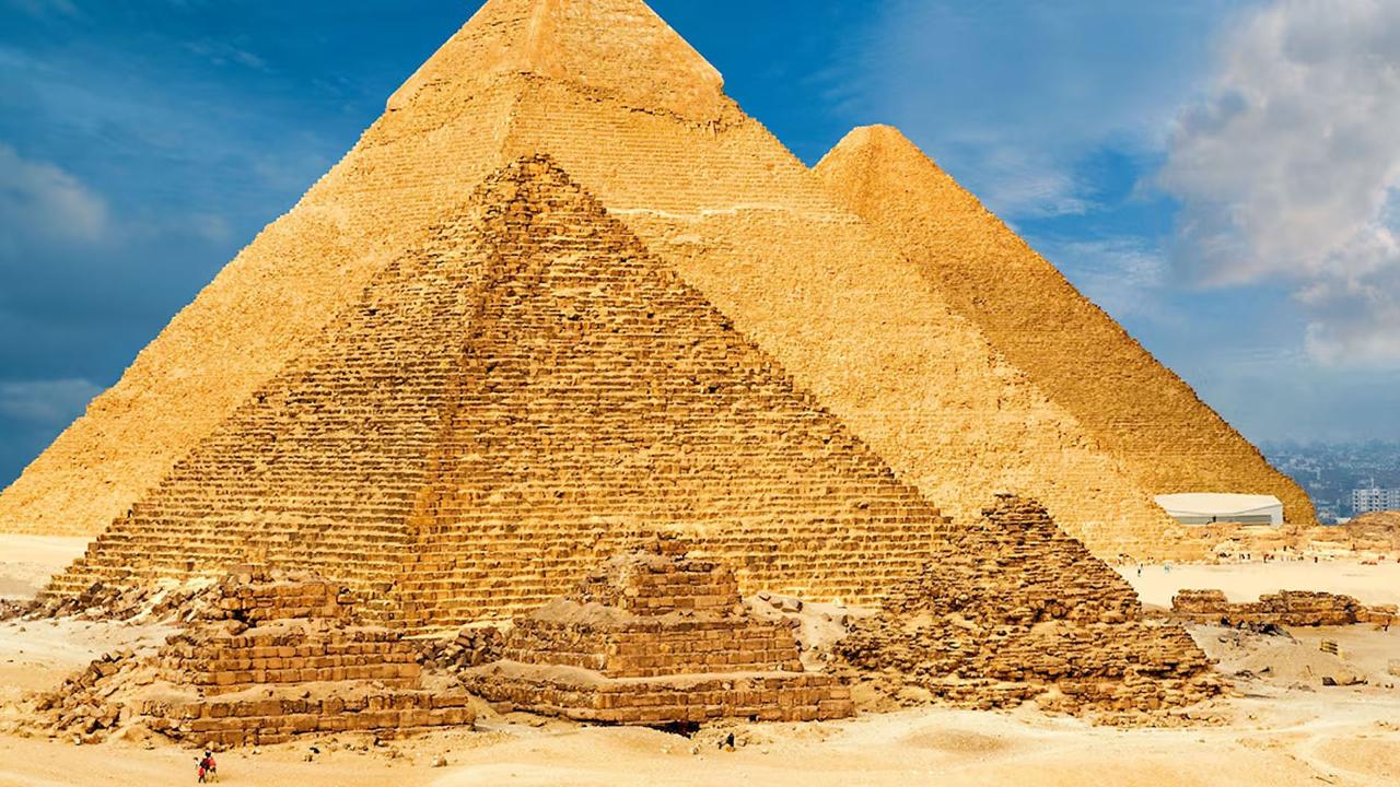 Pyramids & Saqqara from Marassi