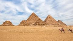 Grand Egyptian Museum & the Pyramids from Monte Galala By Vito