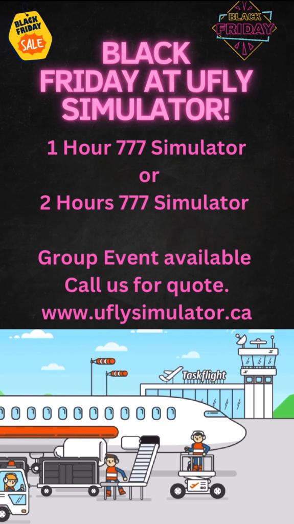 2022 Black Friday Special: 2 Hour Flight Simulator