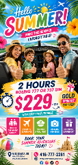 777 | 2026 Summer Special: 2 Hours + Gold Upgrade