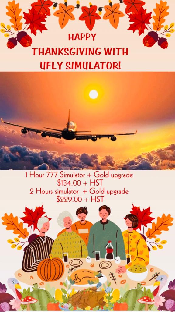 Boeing 777 2024 Thanksgiving 1Hour Special + Gold Upgrade UFly