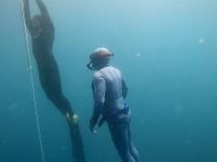 Freediver Depth Training Session