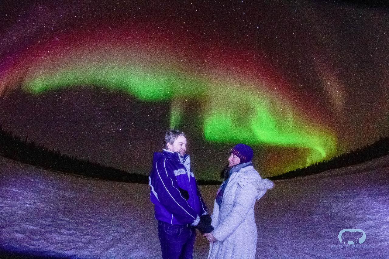 4 Days 3 Nights Yellowknife Winter Aurora Package Including Accommodation and Day Tours