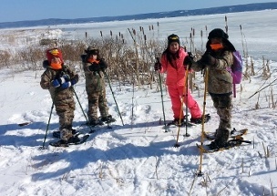 Snowshoeing Excursion On Great Slave Lake