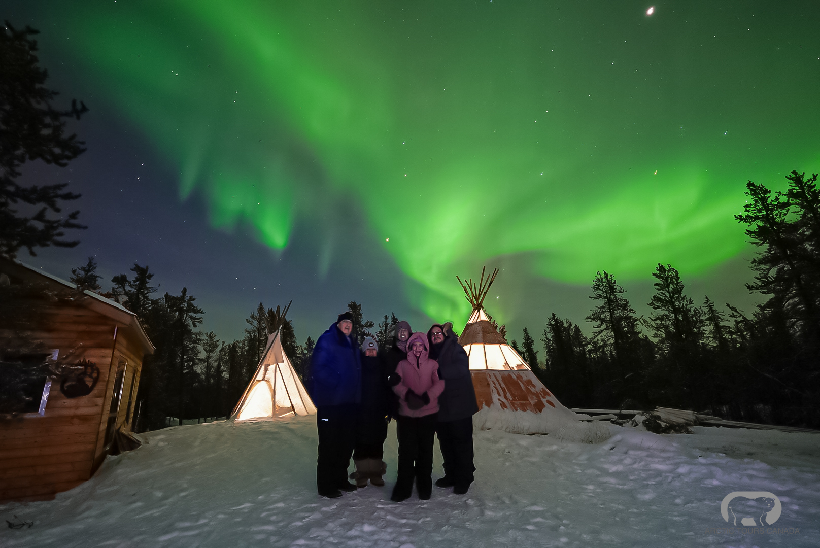 Yellowknife 5 Days 4 Nights Aurora Viewing with Hotel Accommodation