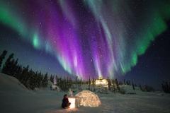 5 Days 4 Nights Yellowknife Blachford Lake Lodge Resort All Inclusive Aurora Package