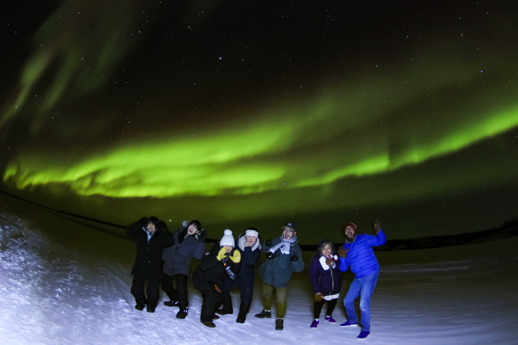 4-Day Yellowknife Northern Lights Winter Holiday Package**Northern Lights**<br>**
Aurora Borealis**