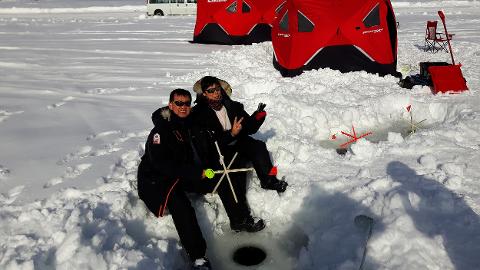 Yellowknife Great Slave Lake Ice Fishing Tour