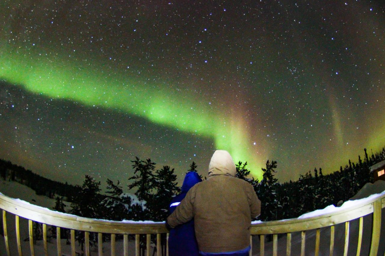 Aurora Viewing Experience at Aurora Lakeview Cabin