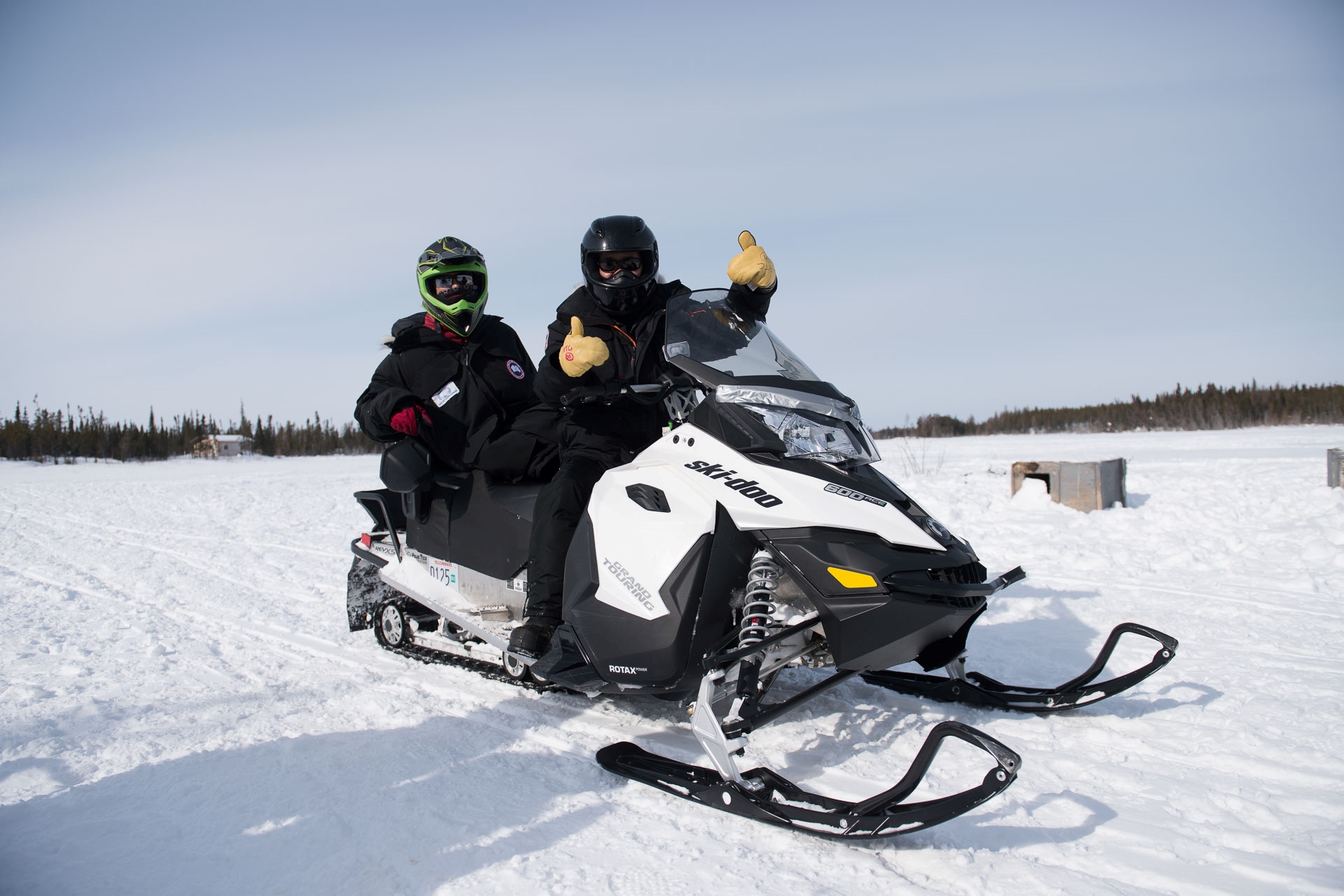 yellowknife snowmobile tours