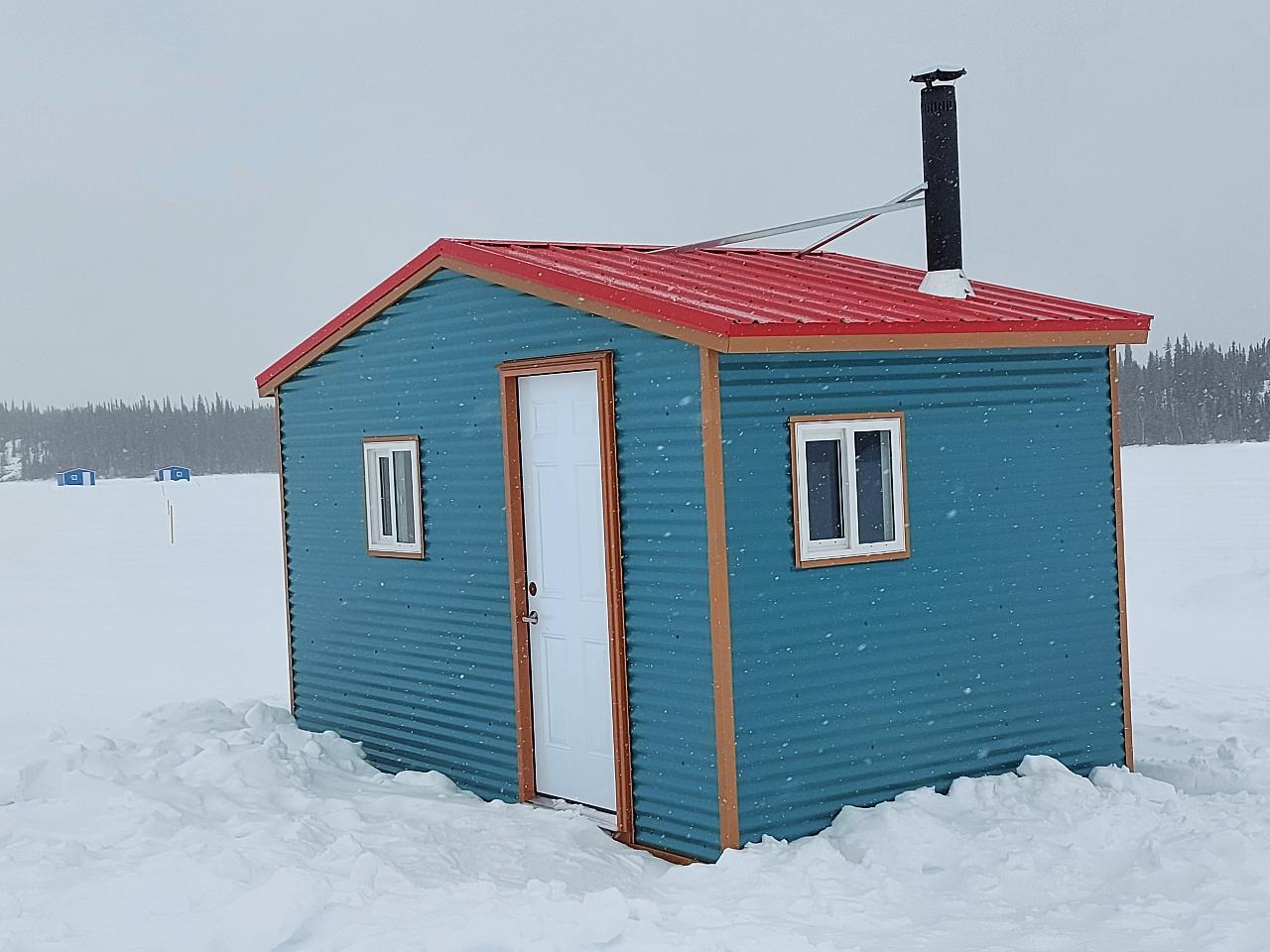 YELLOWKNIFE ICE FISHING TOUR IN HEATED SHACKS Sport Hands on Fishing ...