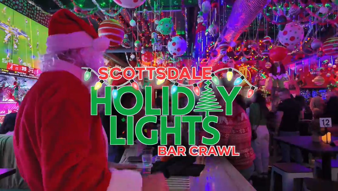 Seasonal Special! Holiday Lights Bar Crawl in Old Town Scottsdale