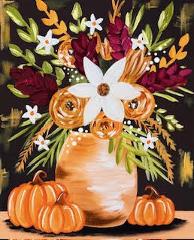 Wine & Paint Experience- Art Grow Creative October 25th - 12PM-2PM